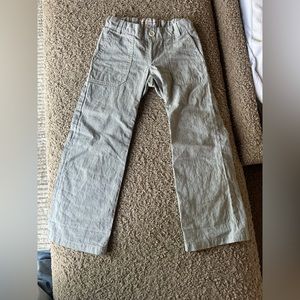 Kids pants. Size 4 Bonpoint. Thin Blue and White striped